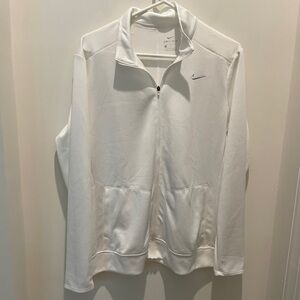 Nike Women's White Athletic Jacket